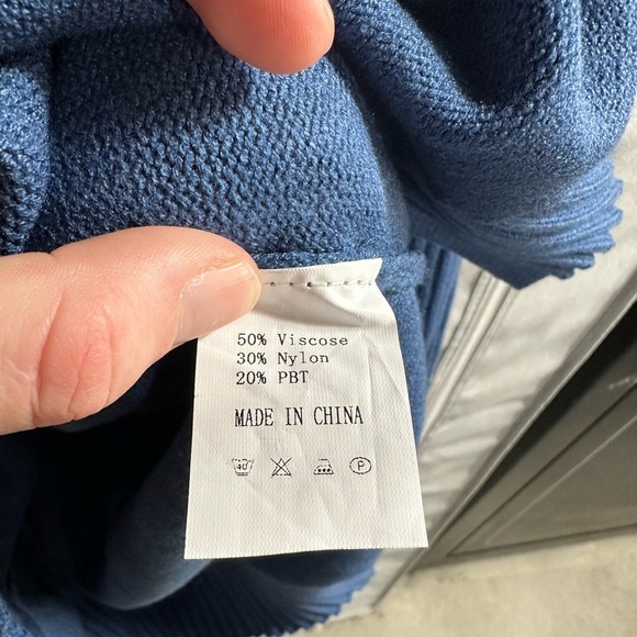 Anrabess Long Sleeve Turtle Neck Cozy Soft‎ Sweater High Low Size Large - Picture 5 of 8